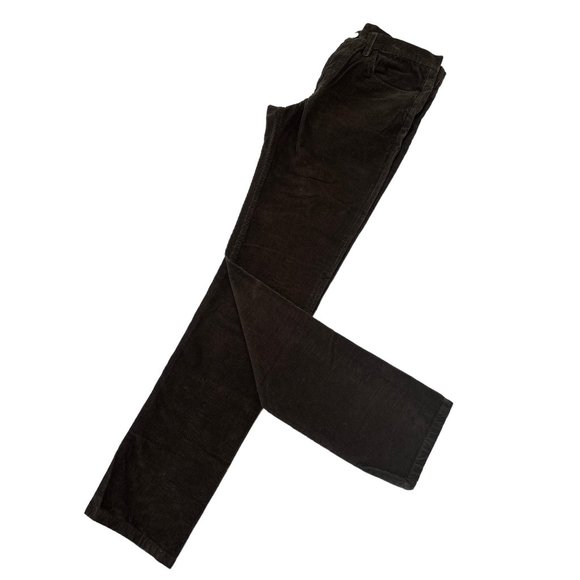APC Corduroy Pants Mens 30 Brown Petit Standard Button Fly Straight Slim Fit - Picture 6 of 16